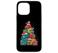 Camionero Camionero Logística Árbol de Navidad Navidad Carcasa para iPhone 13 Pro MAX