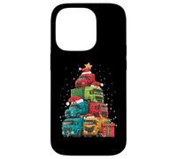 Camionero Camionero Logística Árbol de Navidad Navidad Carcasa para iPhone 14 Pro