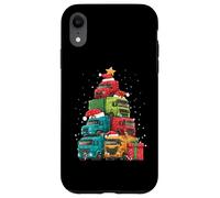 Camionero Camionero Logística Árbol de Navidad Navidad Carcasa para iPhone XR