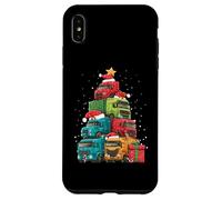 Camionero Camionero Logística Árbol de Navidad Navidad Carcasa para iPhone XS MAX
