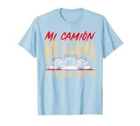 Camionero Mi Camión Me Llama Y Tengo Que IR Camiseta, Hombre, Azul Bebé, S
