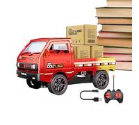 Camiones controlados por radio para vehículos de de construcción con luces y sonidos, camiones de , para juegos de interior y exterior, carreras en el parque, patio trasero, para