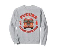 Camiones de Bomberos de Carrera de Rescate de Camiones de Bomberos para niños del Futuro Bombero Sudadera