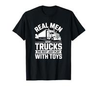 Camiones de conducción de Hombres Reales - Funny Trucker Camiseta