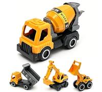 Camiones De Construcción Con bulldozer y juguetes educativos de aprendizaje