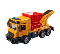 Camiones de construcción,Vehículo volquete transportador con Sonido y luz | Coche Eléctrico de Construcción | para Niños Exterior Granja Tierra Carreras Cumpleaños Pista de