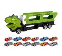 Camiones de dinosaurios para niños Set de Juego de Camión Transportador