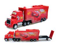 Camiones de Juguete: Camión Transportador de Contenedores de Aleación Fundida a Presión de Jackson Storm, Lightning McQueen y Murray Clutchburn 32