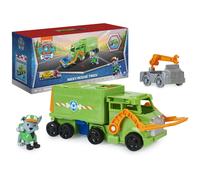 Camiones de juguete transformables Rocky de Paw Patrol Big Truck Pups con figura de acci n coleccionable, juguetes para ni os de 3 a os en adelante