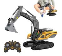 Camiones Eléctricos Genéricos | Vehículo de Transporte con Luces y Sonidos | Juguete Camión Volquete Metálico con Batería Recargable, para 4 a 12 Años, Regalo para Navidad y