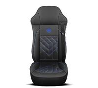 Camiones Fundas Asientos Camión Juegos de Cubreasientos Compatible con para Man TGX TGS TGM TGL eTruck CLA 2010-2026 1SEAT,Style A Left-Blue Napa