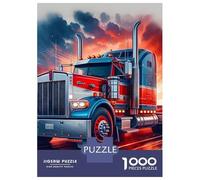 Camiones Paquete De 1000 Piezas Campo Viejo camión Papel Ecológico Entrenamiento Cerebral Portátil Actividad Vinculación Familiar Desafiante Divertido 38x26cm/1000pcs