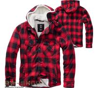 CAMISA A CUADROS FORRADA DE MADERA + CAPUCHA LEÑADOR INVIERNO FRANELA CAMISA ...
