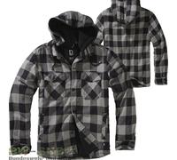 CAMISA A CUADROS FORRADA DE MADERA + CAPUCHA LEÑADOR INVIERNO FRANELA CAMISA ...