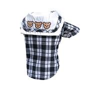 Camisa a cuadros para perros, camisa azul marino para perros, camisas para perros, abrigos, ropa para mascotas, camisetas para perros