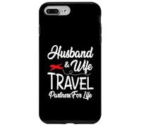 Camisa a juego para pareja marido y esposa Compañeros de viaje Vida Carcasa para iPhone 7 Plus/8 Plus