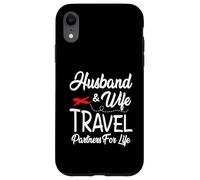 Camisa a juego para pareja marido y esposa Compañeros de viaje Vida Carcasa para iPhone XR