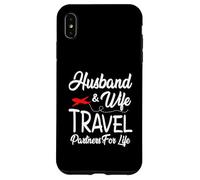 Camisa a juego para pareja marido y esposa Compañeros de viaje Vida Carcasa para iPhone XS Max