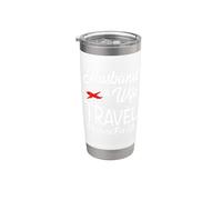 Camisa a juego para pareja marido y esposa Compañeros de viaje Vida Vaso térmico de acero inoxidable de doble pared