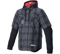 Camisa Alpinestars Mo.St.Eq Tartan - Gris Carbón/Negro 43004249610