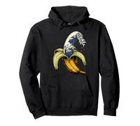 Camisa Banana Great Wave Off Kanagawa Banana Hokusai Japonés Sudadera con Capucha