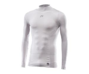 Camisa base de manga larga y cuello alto para 4 estaciones SIXS TS3 V2 Plateado/Blanco3XL-4XL Plateado,Blanco