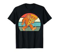 Camisa Bigfoot para amantes de la pizza, Sasquatch con rebanada gigante Camiseta