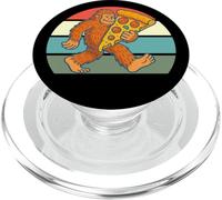Camisa Bigfoot para amantes de la pizza, Sasquatch con rebanada gigante PopSockets PopGrip para MagSafe