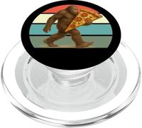 Camisa Bigfoot para amantes de la pizza, Sasquatch con rebanada gigante PopSockets PopGrip para MagSafe
