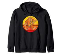 Camisa Bigfoot para amantes de la pizza, Sasquatch con rebanada gigante Sudadera con Capucha