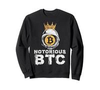Camisa Bitcoin Regalos Notorious BTC Crown Hombres Mujeres Crypto Sudadera