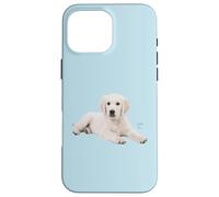 Camisa Blanca de Labrador Retriever Amarilla Love Lab Mom Dog Dad Carcasa para iPhone 16 Pro MAX