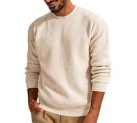 Camisa blanca de manga corta, polo negro, para otoño e invierno, a la moda, de punto, con solapa, a rayas, de manga larga, para hombre, color verde, beige, L