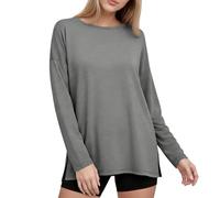 Camisa Blanca Manga Larga De Mujer Larga Grandes Neopreno Gimnasio Rejilla Térmica Trail Chicas Poliester Mangas Adelante Modal Americanos Asimétrico Porteo Musculosas Universitaria Cool Mejor