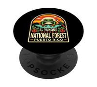 Camisa Bosque Nacional El Yunque Wildlife Puerto Rico PopSockets PopGrip Adhesivo