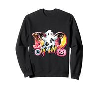 Camisa Boujee Ghost I Put The Boo in Boujee Plaid Low Sudadera