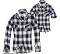 Brandit Blusa 'Amy' negro / blanco S negro / blanco