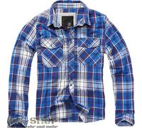 CAMISA BRANDIT CHECK MANGA LARGA LEÑADOR CUADROS HOMBRE CAMISA FRANELA CUADRO...
