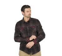 Brandit Duncan Check Shirt Long Sleeve, color: brown-blac, size: L