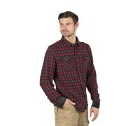 Camisa Brandit Checkshirt Duncan Marrón/RojoXL Marrón,Rojo