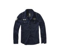 Camisa Brandit Luis Vintage Manga Larga Azul MarinoXXL Azul Marino