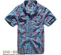CAMISA BRANDIT ROADSTAR MANGA CORTA OCIO CAMISA CUADROS HOMBRE LEÑADOR CUADROS