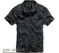 CAMISA BRANDIT ROADSTAR MANGA CORTA OCIO CAMISA CUADROS HOMBRE LEÑADOR CUADROS