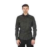 Brandit Slim Fit Shirt Long Sleeve, color: woodland, size: S