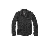 Brandit Vintage Shirt Long Sleeve, color: black, size: M
