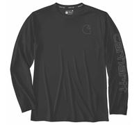 Camisa Carhartt Sun Defender L/S Negra Talla XL