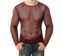 Camisa Casual Blase de Mesh Muscle Mesh Men de Mangas Cubre la Blusa de Summer Men, de Fibra Suave, fácil de Lavar y protección UV, Ideal para Pesca, Moda 2025 Informal