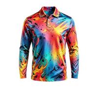Camisa Casual de Moda para Hombre, Camisa Estampada para un guardarropa ele | Camisetas Graciosas Hombre Blanca Comprar 4xl Gris Montaña Oscuro Ninos Playeras Dibujos Dibujo Doble