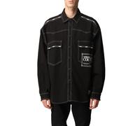 Camisa Chaqueta De Denim Unisex VERSACE JEANS COUTURE Con Logo BNWT L