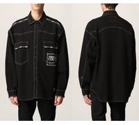 Camisa Chaqueta Denim Unisex Versace Jeans Couture Logo BNWT XL